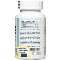 تصویر کافئین 200 میلی گرم 100 عددی دوبیس Caffeine 200 mg 100 Doobis