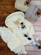 تصویر سویشرت شلوار تدی چهارخونه 