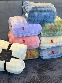 تصویر پتو دونفره خز خرگوشی سایز ۲۰۰ در ۲۳۰ 