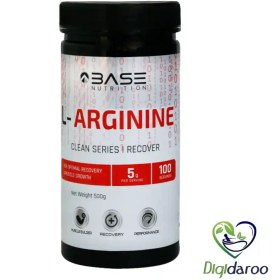 تصویر پودر ال آرژنین بیس نوتریشن 500 گرمی ا Base Nutrition L Arginine Powder 500 g Base Nutrition L Arginine Powder 500 g