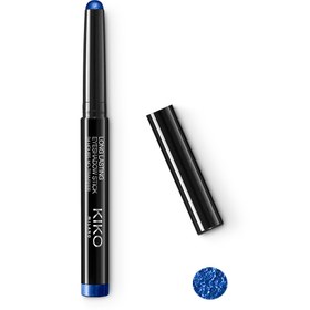 تصویر سایه چشم متالیک استیک لانگ لستینگ کیکو میلانو 24 Electric Blue اورجینال Long Lasting Stick Metallic eyeshadow kiko milano