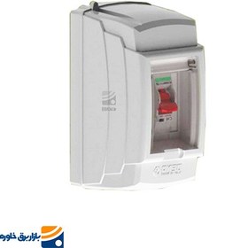 تصویر جعبه فیوز روکار 2 عددی بدون درب دنا الکتریک Dena Electric 2-piece faceplate fuse box without door