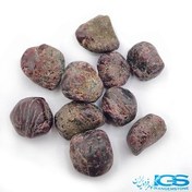 تصویر سنگ تامبل گارنت لعل سرخ 