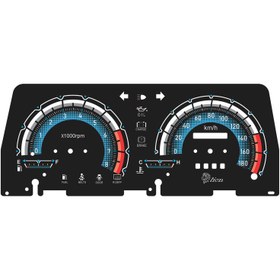 تصویر صفحه کیلومتر لیون کد 02 مناسب برای پراید 