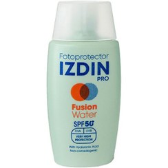 تصویر کرم ضد آفتاب فیوژن واتر ایزدین پرو ⁺SPF50 