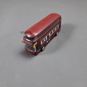 تصویر اتوبوس فلزی دو طبقه 