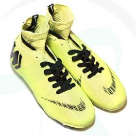 تصویر کفش چمن مصنوعی سایز کوچک نایک مرکوریال فسفری Nike Mercurial 