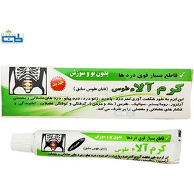 تصویر پماد ضد درد آلا طوس(تابان طوس سابق) کاملا گیاهی Herbal pain reliever ointment