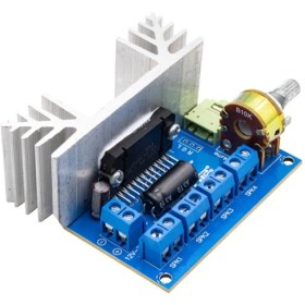 تصویر ماژول آمپلی فایر كلاس D دارای 2 کانال 10 وات 12 ولت مدل PAM8610 BOARD MODULE AMPLIFIER PAM 8610 2*10W 12V