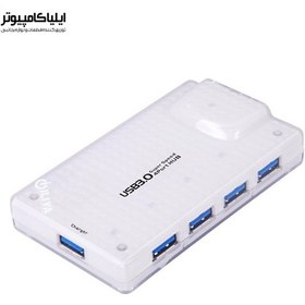 تصویر هاب USB3.0 چهار پورت فرانت مدل FN-U3H341 