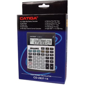 تصویر ماشین حساب کاتیگا Catiga CD-2837-14 ا Catiga CD-2837-14 Calculator Catiga CD-2837-14 Calculator