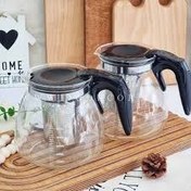 تصویر قوری 1100 پیرکس صافی دار 36عددی کد 2890 