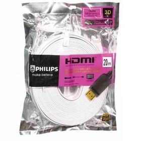 تصویر کابل HDMI فیلیپس مدل ULTRA HD طول 20 متر 