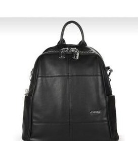 تصویر خرید پستی کوله پشتی چرم طبیعی برند HTC AYAKKABI & ÇANTA رنگ مشکی کد ty142005797 Sırt Çantası