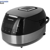 تصویر پلوپز چند کاره گوسونیک مدل GRC690 ظرفیت ۵ لیتر با بدنه استیل ضد زنگ 