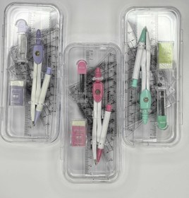 تصویر ست تحریر پرگار 7 تکه 