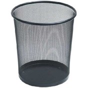 تصویر سطل توری فلزی گرد سایز متوسط 