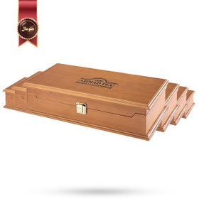 خرید و قیمت 6 جعبه چای احمد Ahmad Tea مدل جعبه چوبی چای Wooden tea box ...