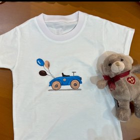 تصویر تیشرت نوزادی نقاشی شده 