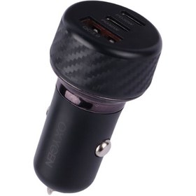 تصویر شارژر فندکی 60 وات اکسیژن AC-06 