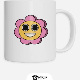 تصویر ماگ گل های قربت 