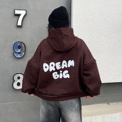 تصویر سوییشرت شکلاتی DREAM BIG 