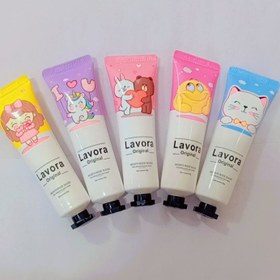 تصویر کرم دست پنج قلو عروسکی Lavora Lavora quintuplet creams