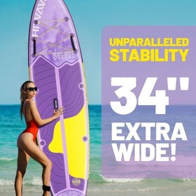 تصویر پدل برد HIWAVE مدل BREEZE PURPLE 