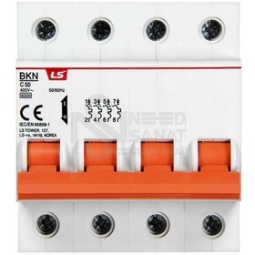 تصویر فیوز مینیاتوری 4 پلLS50 