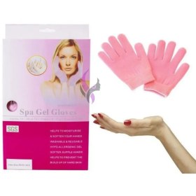 تصویر دستکش سیلیکونی مرطوب کننده و رفع خشکی دست SPA GEL GLOVES 