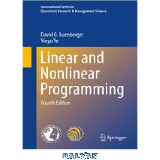 خرید و قیمت دانلود کتاب Linear and Nonlinear Programming | ترب