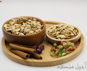 تصویر تخمه کدو شور 