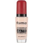 تصویر کرم پودر مات فلورمار Flormar longwear matte حجم 30 میلی لیتر Flormar Longwear Matte Foundation 30ml