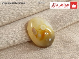 تصویر نگین عقیق هندی باباقوری کد 132662 