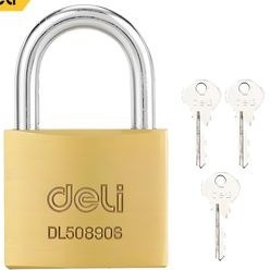 تصویر قفل آویز دلی مدل DL508906 