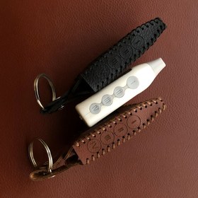 تصویر جاسوئیچی چرمی دزدگیر تصویری مجیکار مدل 902 