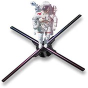 تصویر فن هولوگرام سه بعدی 80 سانتیمتری HF80CM 