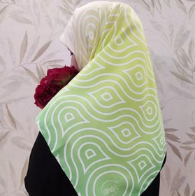 تصویر روسری ابریشم توییل کد RT040 