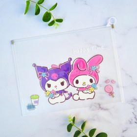 تصویر پوشه ضدآب زیپی کرومی و ملودی 