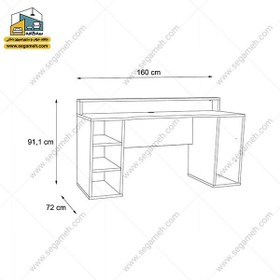 تصویر میز گیمینگ کد DGP27 