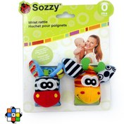 تصویر مچ بند جغجغه دار نوزادی 