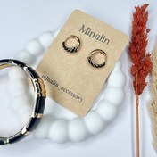 تصویر گوشواره میناکاری 