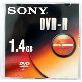 تصویر مینی دی وی دی Mini DVD - R سونی 1.4GB قابدار باسلفون 