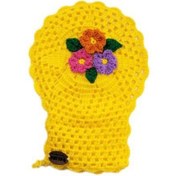 تصویر لیف حمام مدل گل شکوفه های بهاری 