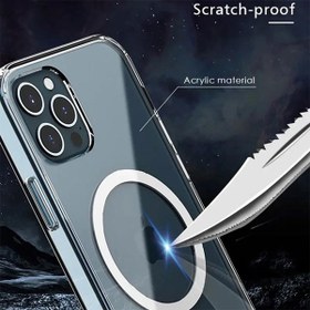 تصویر قاب ضد ضربه Clear Case Magnetic مگ سیف iPhone 11 Pro Spigen Mag Safe Phone Case For iPhone 11 Pro