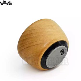 تصویر اسپیکر بلوتوثی مینی قابل حمل مدل MINI WOOD Portable mini bluetooth speaker MINI WOOD model