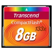 تصویر کارت حافظه ترنسند Transcend CF 8GB 133X 