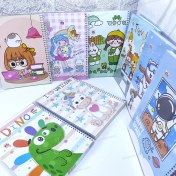 تصویر دفتر ۱۰۰ برگ حاشیه دار نهال مدل 7120 