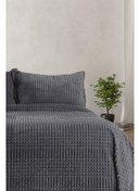 تصویر ست پتو ۳ تکه خط مدرن - آنتراسیت برند merinos Modern Line 3 Piece Blanket Set - Anthracite