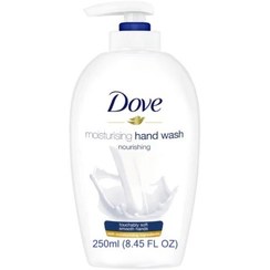 تصویر مایع دستشویی داو DEEP CLEANSING حاوی ترکیبات آنتی باکتریال DOVE NOURISHING DEEPLY NOURISHING HAND WASH